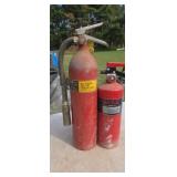 Two Fire Extinguishers