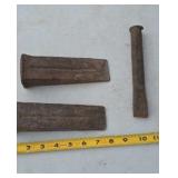 Wood Splitting Wedges & Cold Chisel