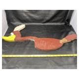 Wooden Roadrunner Bird 29 Inches Long