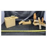 Truck Mouse Box, Morel Mushroom Carving  and