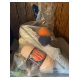 Bag of Yarn Different Colors