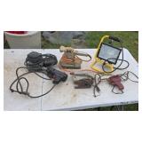 Sanders, Drill, Scroll, Saw ,Light