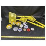 TruGas Flyswatters and Pins