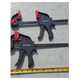 Tool Shop One-Handed Trigger Bar Clamps