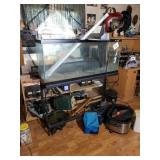 LARGE FISH TANK & STAND