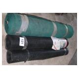 3 ROLLS OF POLY HARDWARE NET