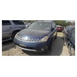 2007 Niss Murano JN8AZ08T57W513605 Abandoned