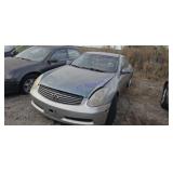 2005 INFI G35 JNKCV54E05M402844 NO KEY