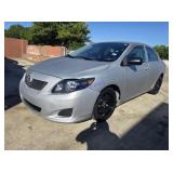 2009 Toyt Corolla 1NXBU40E39Z127505 RUNS/DRIVES