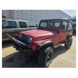 1991 JEEP WRANGLER 2J4FY19P7MJ142035 Video/runs/dr