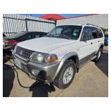 2002 Mits Montero JA4LS31RX2J013576 key runs and d