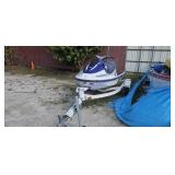 1997 Hawk Jetski Trailer 4H1001319V0213993