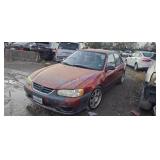 2002 Toyota corolla 1NXBR12E02Z606497