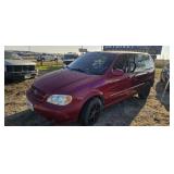 2005 Kia Sedona KNDUP132456712659 Abandoned