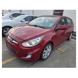 2012 Hyun Accent KMHCU5AE1CU027905 key,runs/drives