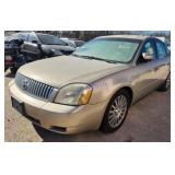 2006 MERCURY MONTEGO 1MEFM42116G605087 NO KEY