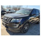 2016 Ford EXPLORER 1FM5K8GT7GGB01855 AWD/NO KEY