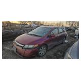 2006 Honda Civic 1HGFA16556L035996 Accident