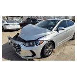 2018 HYUN ELANTRA 5NPD84LF0JH310848 NO KEY