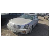 2005 Cadi CTS 1G6DP567250178839 Abandoned