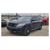 2011 Niss Pathfinder 5N1AR1NN0BC631607 Key, runs/d