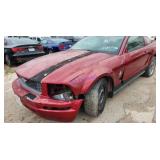 2006 FORD MUSTANG 1ZVFT80N865187850 NO KEY