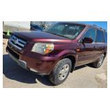 2008 HOND PILOT 5FNYF18598B033230 NO KEY