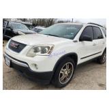 2009 GMC ACADIA 1GKER13DX9J149639 NO KEY