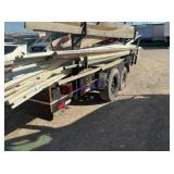 2023 Hmde Utility Trailer 669061M   lic plate
