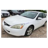 2003 HOND ACCORD JHMCM56613C075592 NO KEY