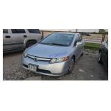 2007 Hond Civic 2HGFA16537H310456 Abandoned