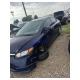 2008 Hond Civic 1HGFA16588L091921 Key