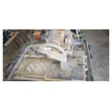 1 Dewalt TILE SAW CUTTER D 24000 10" wet tile saw