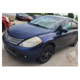 2008 NISS VERSA 3N1BC13E98L453788 NO KEY
