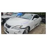 2010 Lexus IS 250 JTHFF2C23A2503253 No Key,Stolen