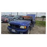 2004 Ford Ranger 1FTYR10U54PA00736 Burned