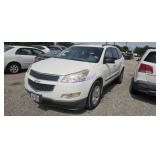 2011 CHEV TRAVERSE 1GNKRFED8BJ418923 NO KEY