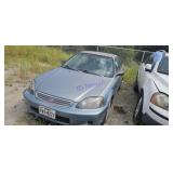 2000 HOND CIVIC 2HGEJ6673YH581190 NO KEY