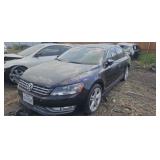 2012 Volks Passat Sel 1VWCN7A38CC002353 NO KEY - P