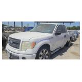 2013 Ford F-150 1FTEX1CM1DFC65390 No Key
