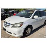 2006 HOND ODYSSEY 5FNRL38636B444654 NO KEY