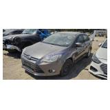 2012 Ford Focus 1FAHP3F27CL164024 key14,Abandoned
