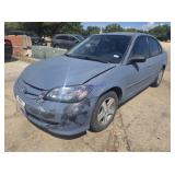 2005 Hond Civic 2HGES16535H591678 key.run,drive