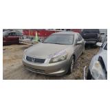 2008 Hond Accord JHMCP268X8C054044 No key, CODE