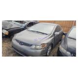 2008 Hond Civic Ex 2HGFG12828H551733 Key, ABANDONE