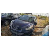 2013 HYUN Elantra 5NPDH4AEXDH399598 Accident