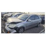 2007 KIA RIO KNADE123876280738 NO KEY