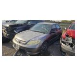 2005 HOND CIVIC 2HGES15655H519522 Legal restraint
