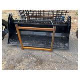 Future FT-KH72F Multi-Purpose Skid Steer Bucket - 72" Width, 660lbs Capacity