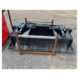 Future FT-PG72C Skid Steer Plate Grabber - 72" Width, 35" Max Opening, 10KN